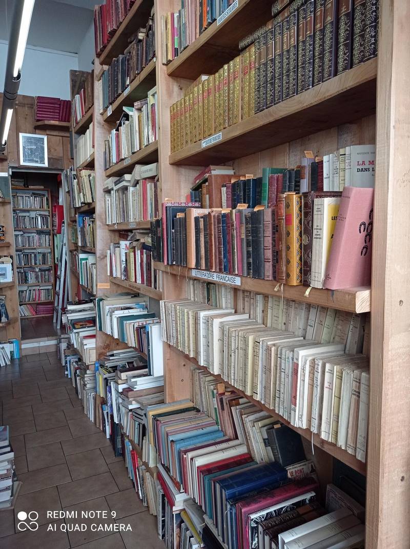 Un apperçu des rayons (2) Libraire livres anciens littérature étrangère Limousin